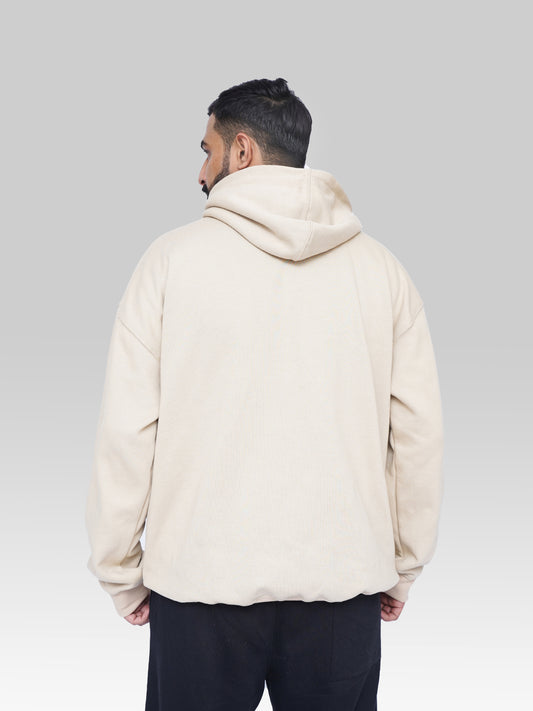 Classic Oversized Hoodie – Beige