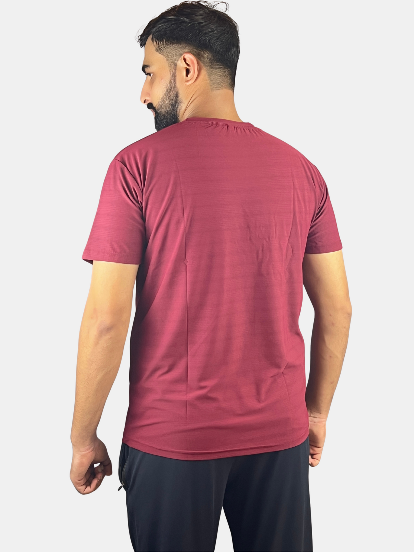 Shozef Elite Dryfit imported Tee -Maroon