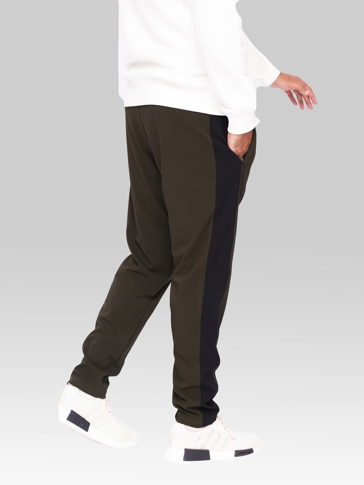 DualMotion Trouser – Olive Green