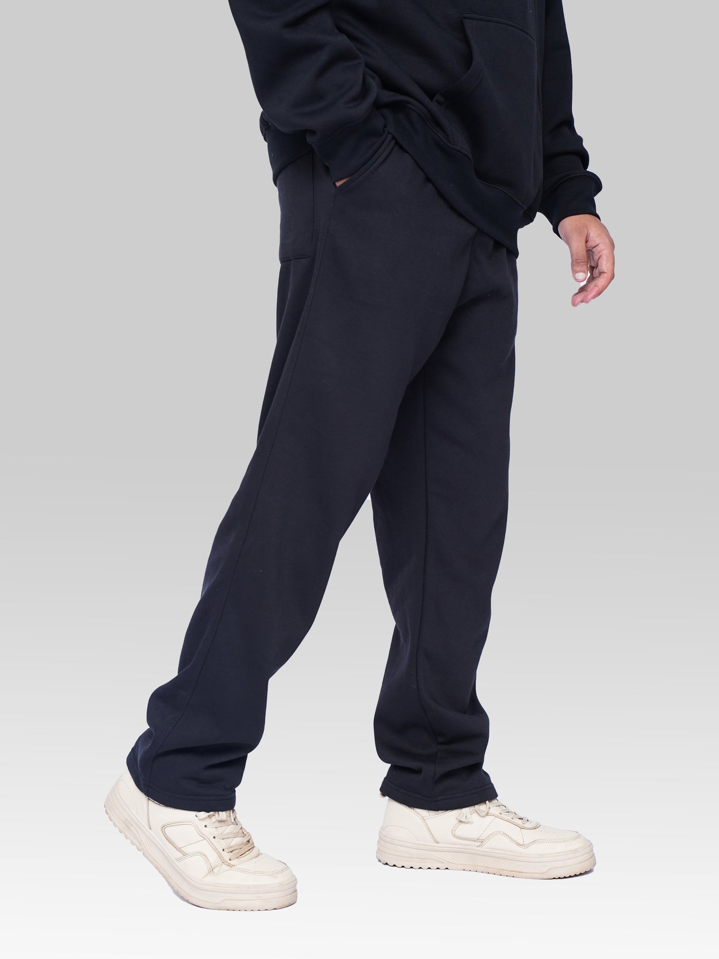 Core Comfort Cotton Pants Black