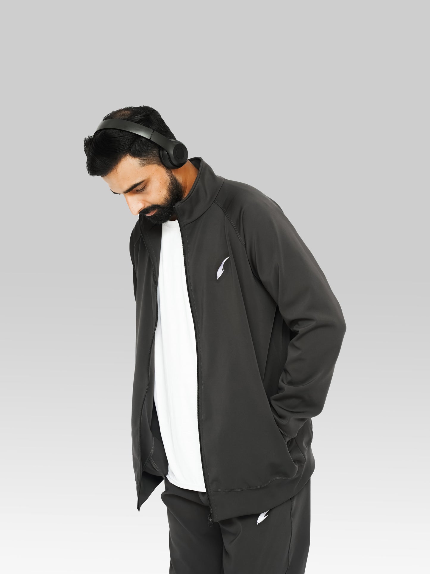 Shozef PrimeFlex Tracksuit Charcoal Grey