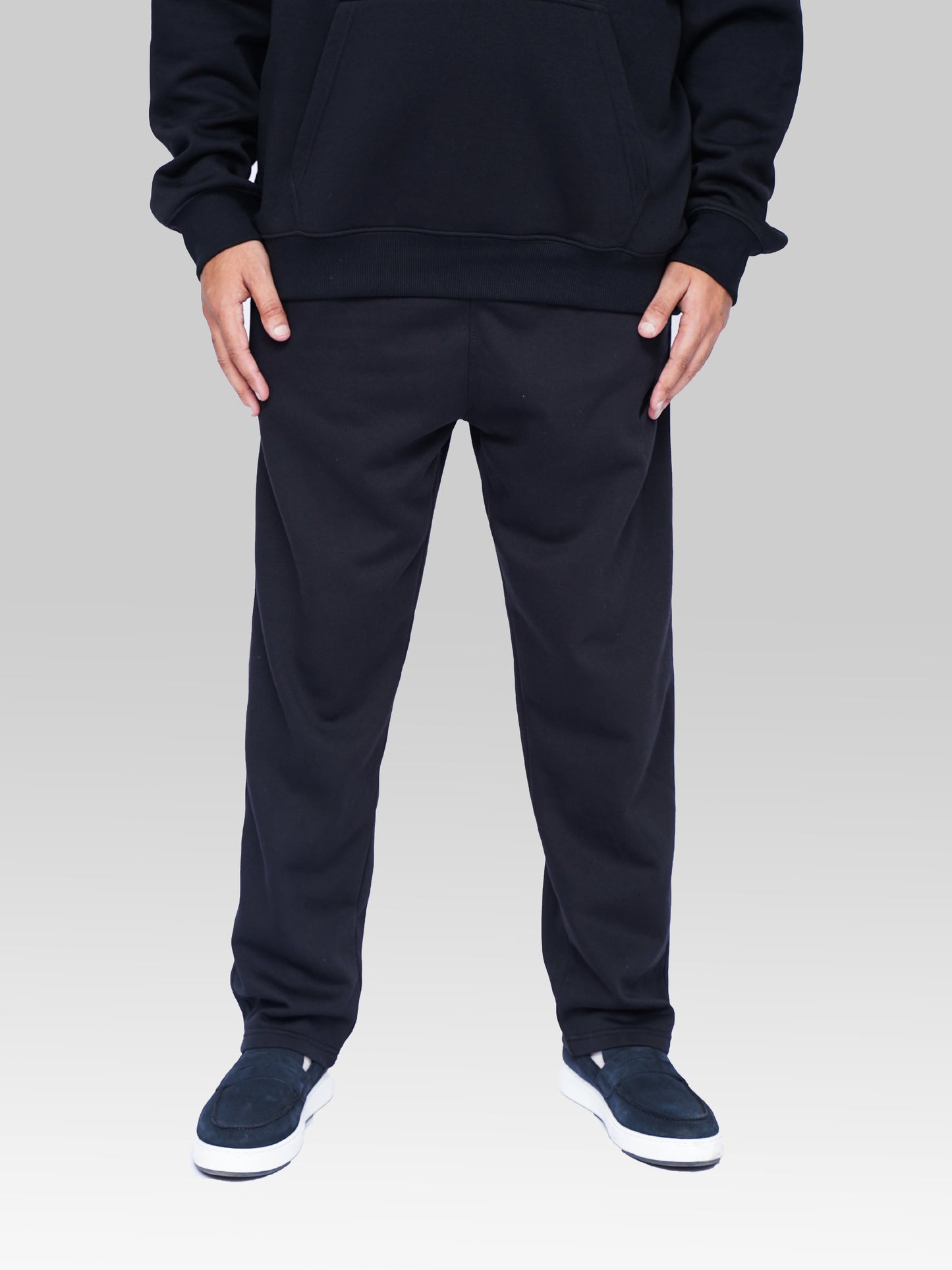 Core Comfort Cotton Pants Black