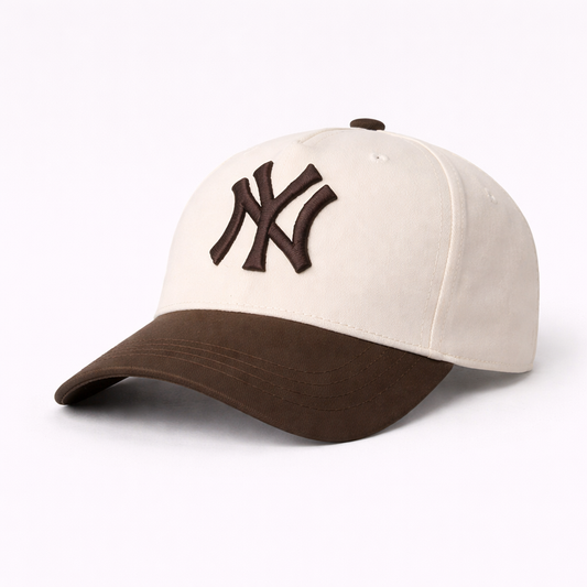 Pro Fit Snapback Trucker Hat Offwhite/Brown