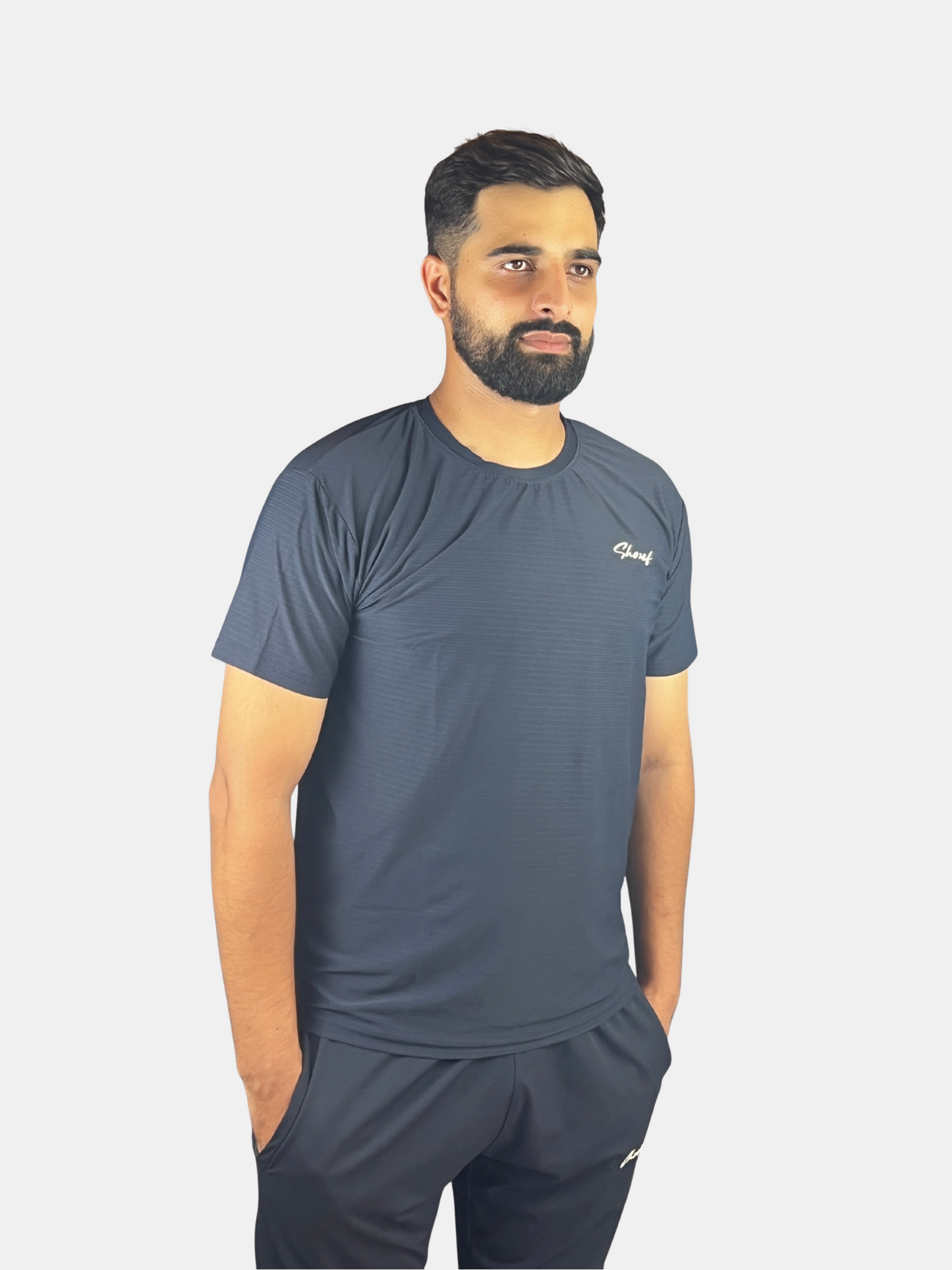 Shozef Elite Dryfit imported Tee - Blue