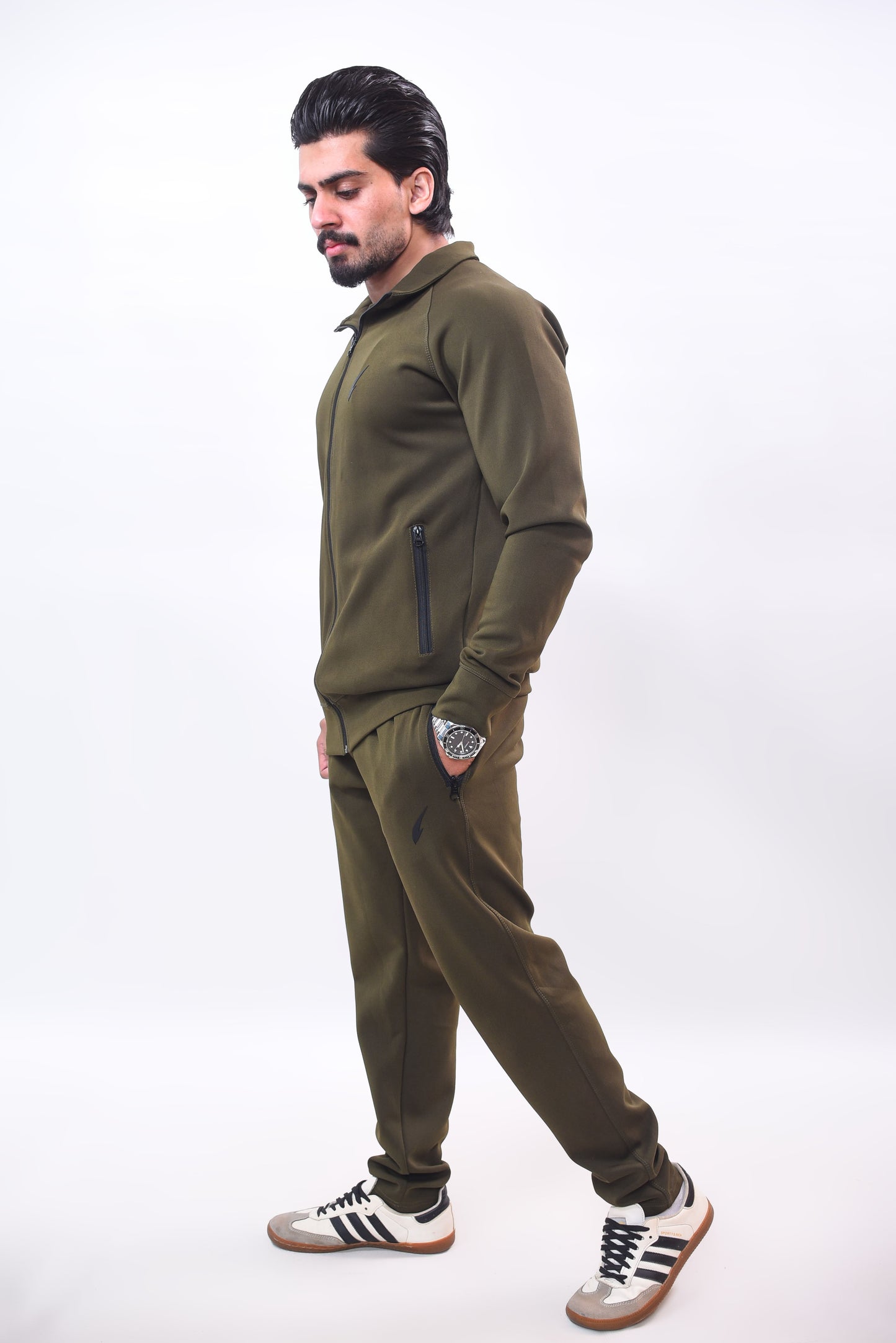 Shozef PrimeFlex Tracksuit Olive Green