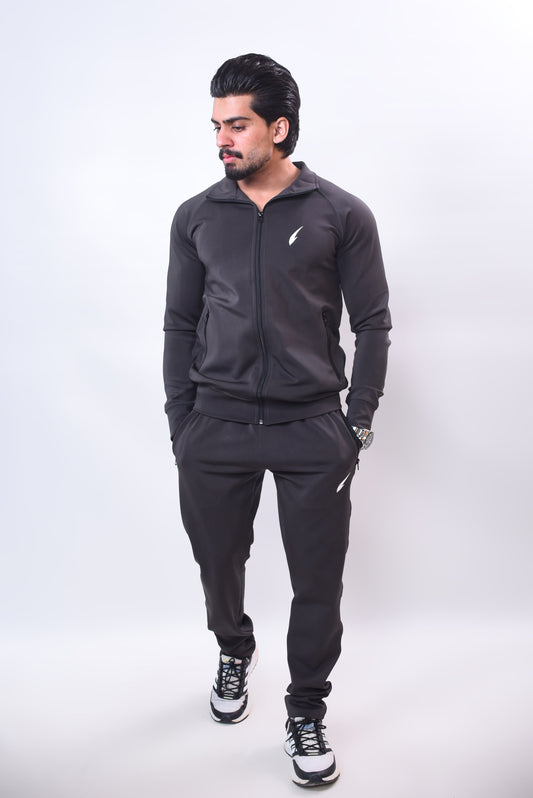 Shozef PrimeFlex Tracksuit Charcoal Grey