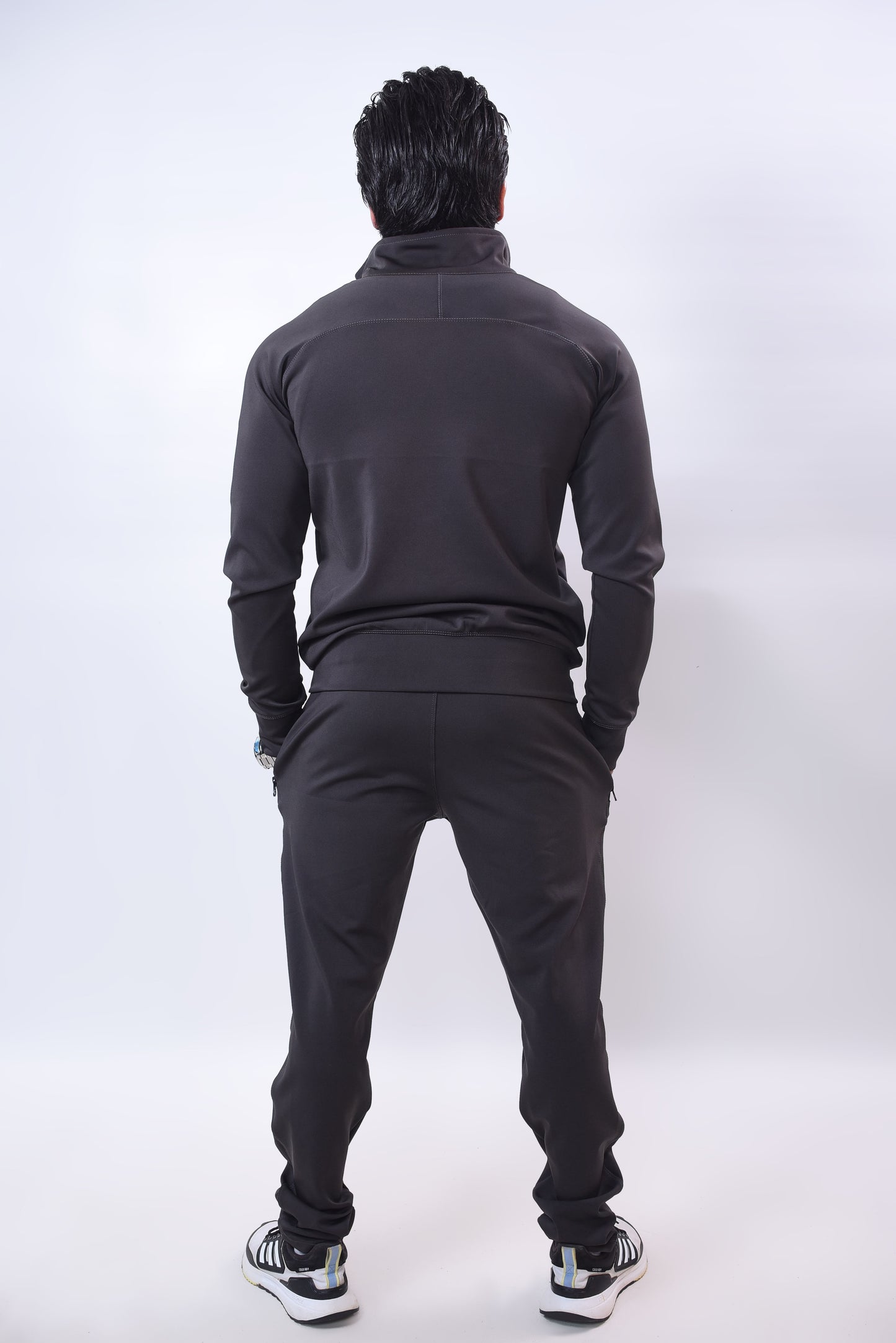 Shozef PrimeFlex Tracksuit Charcoal Grey