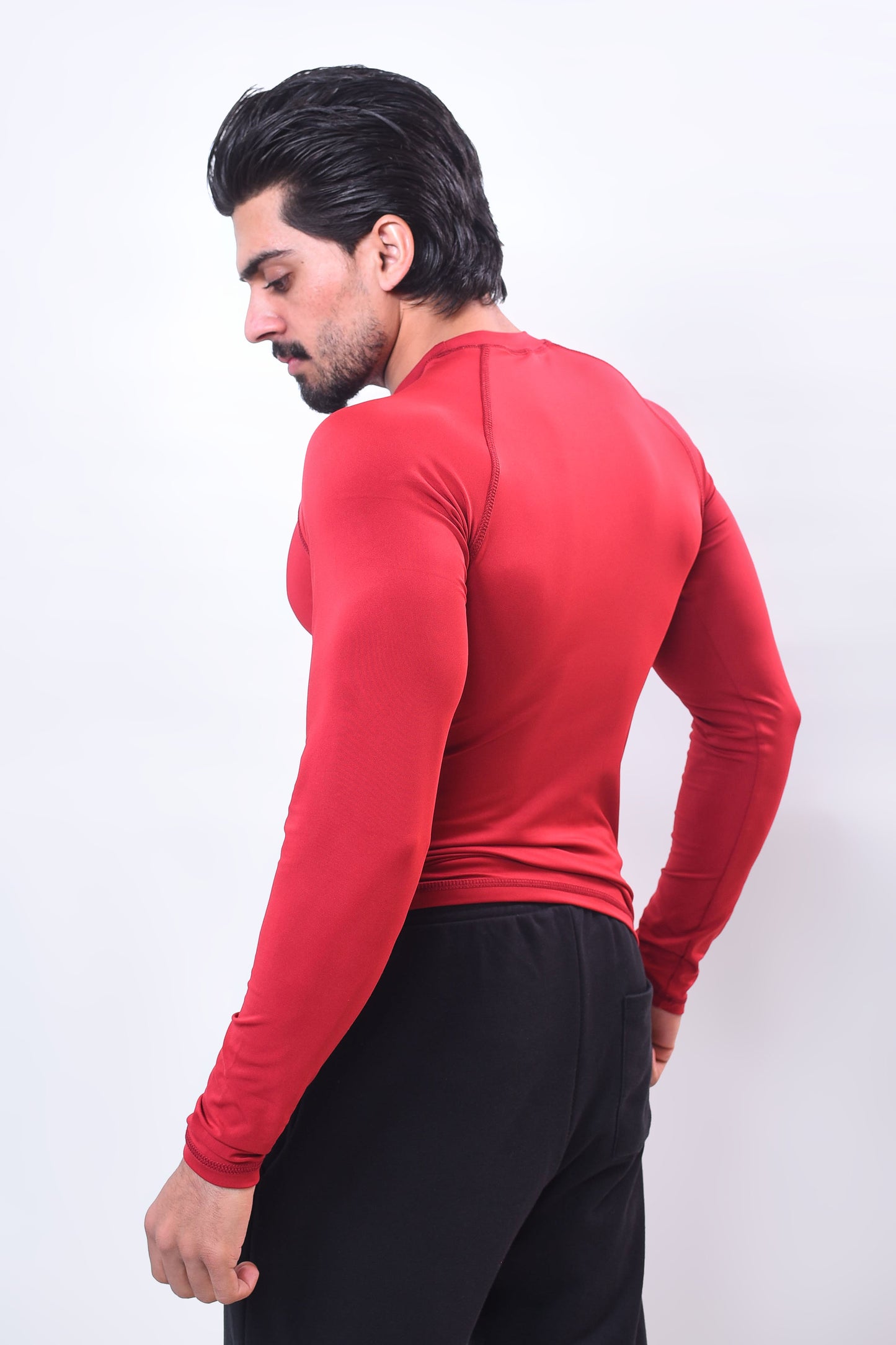 Ignite Performance Compression Long Sleeves Maroon