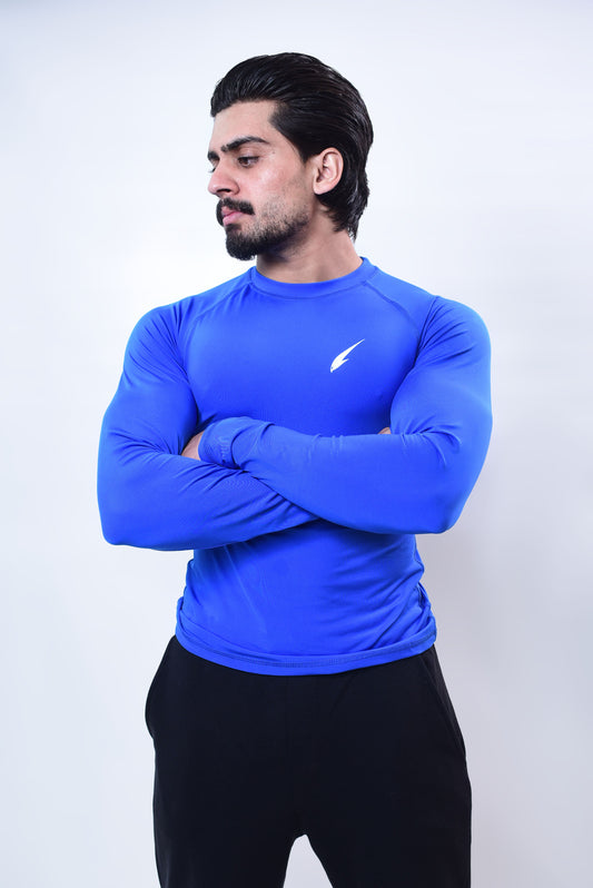 Ignite Performance Compression Long Sleeves Royal blue