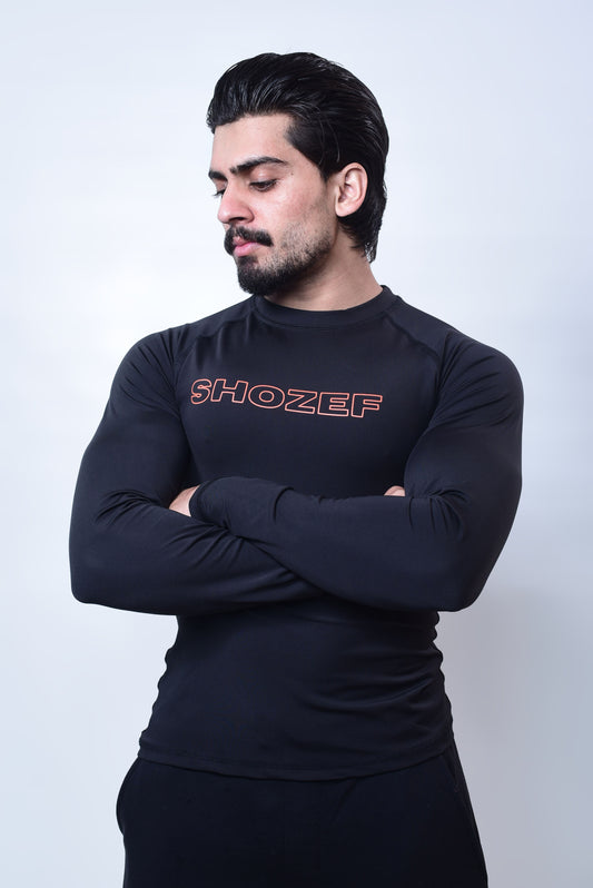 Ignite Performance Compression Long Sleeves Black