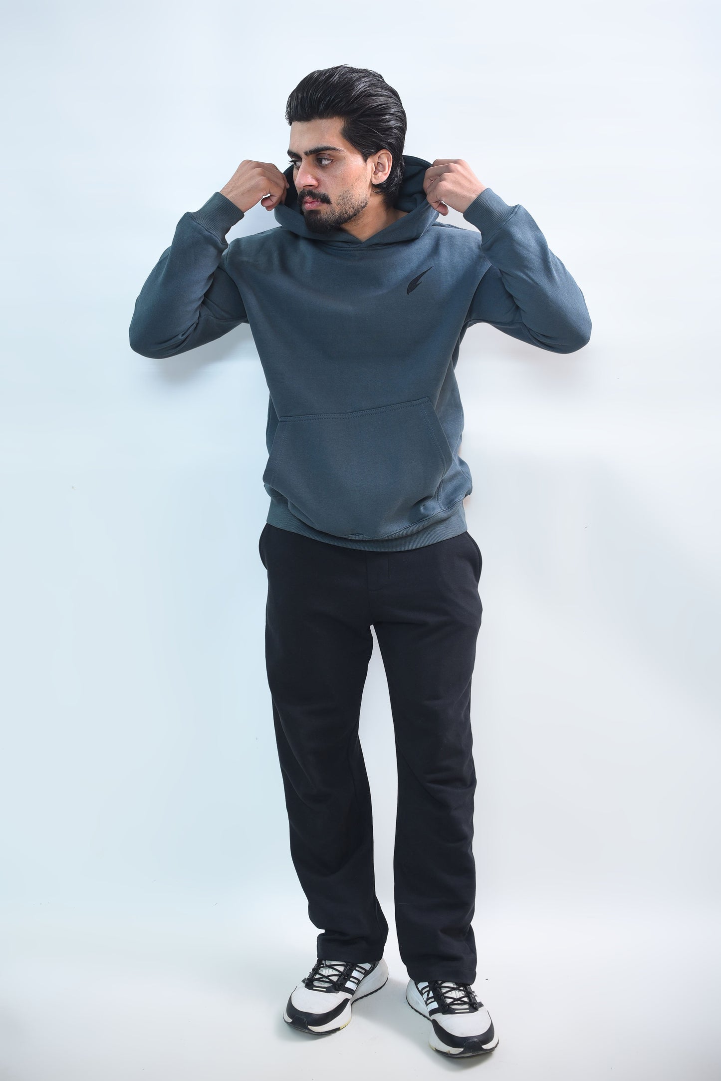 Everyday Motion Hoodie Slate Green