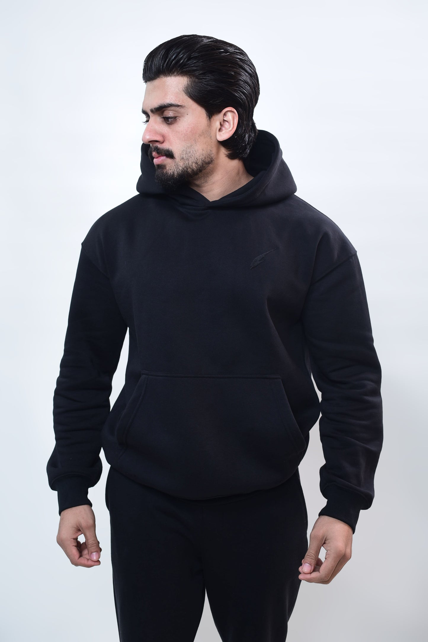 Training Club Oversized Hoodie Black