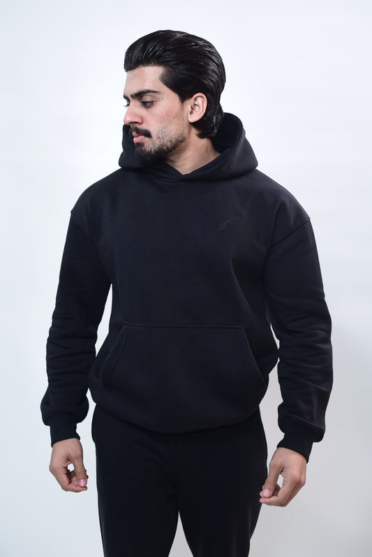 Training Club Oversized Hoodie Black