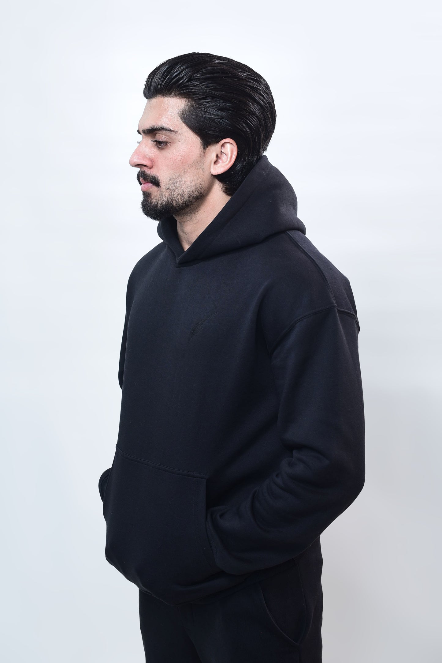 Training Club Oversized Hoodie Black