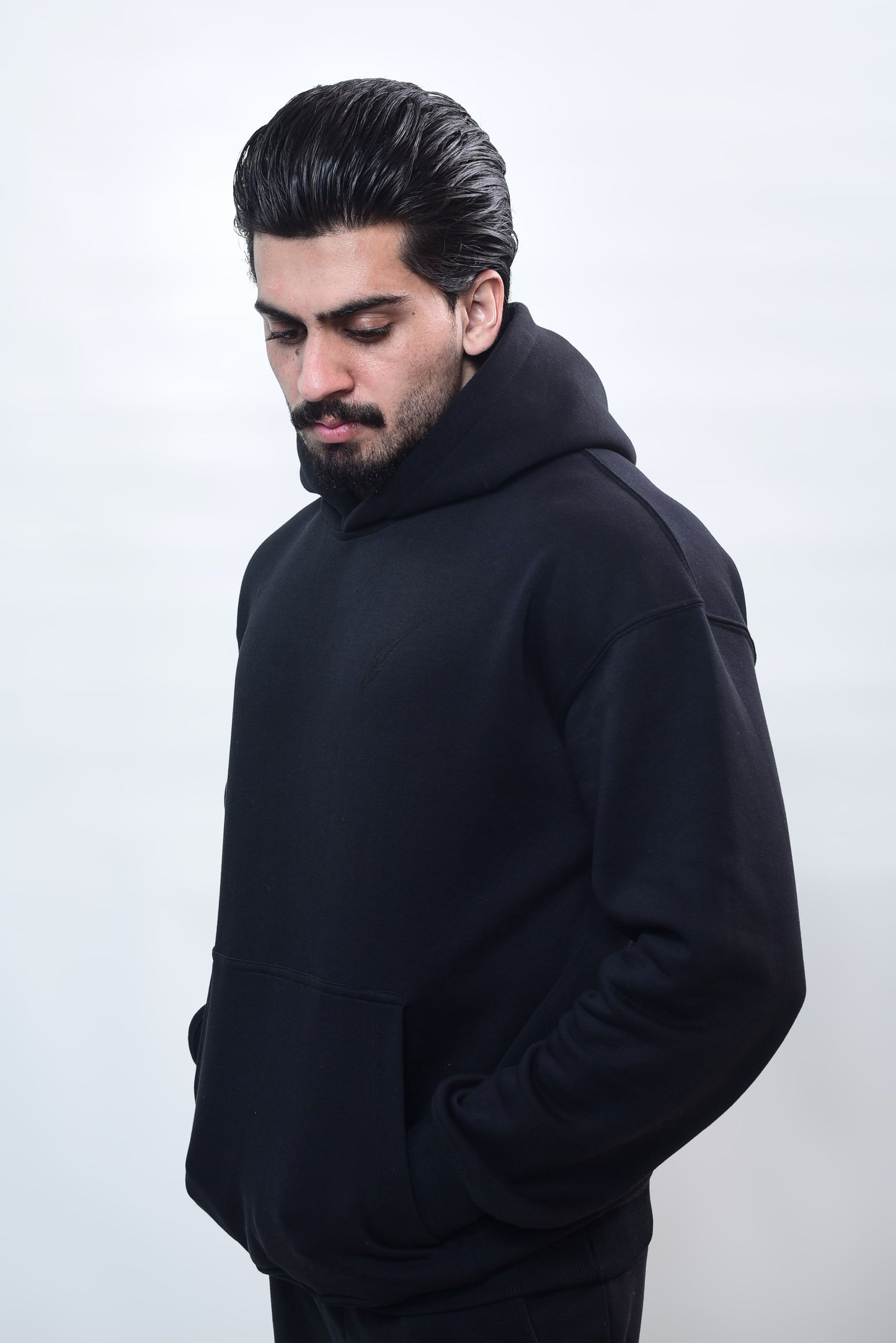 Training Club Oversized Hoodie Black