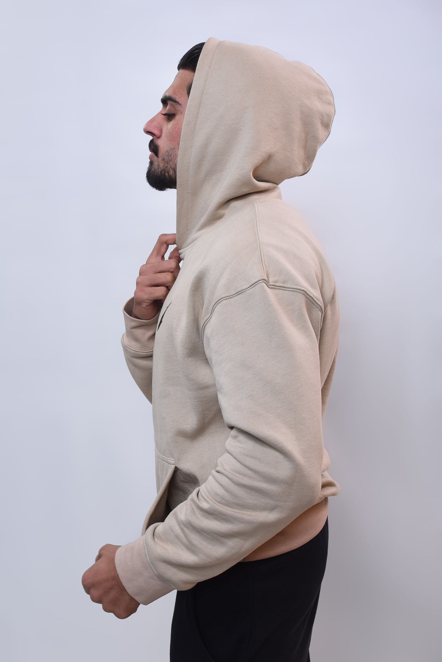 Classic Oversized Hoodie – Beige