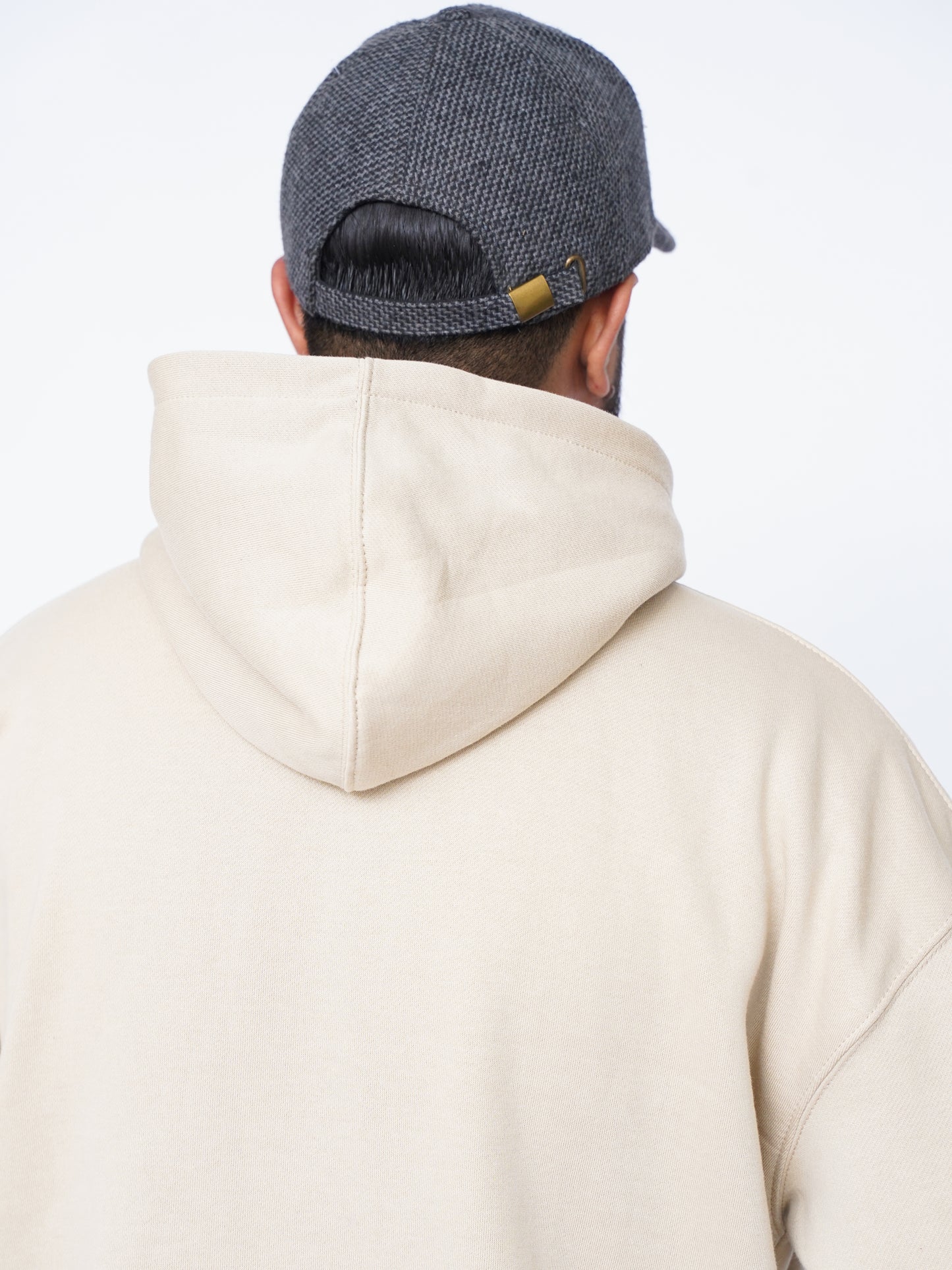 Classic Oversized Hoodie – Beige