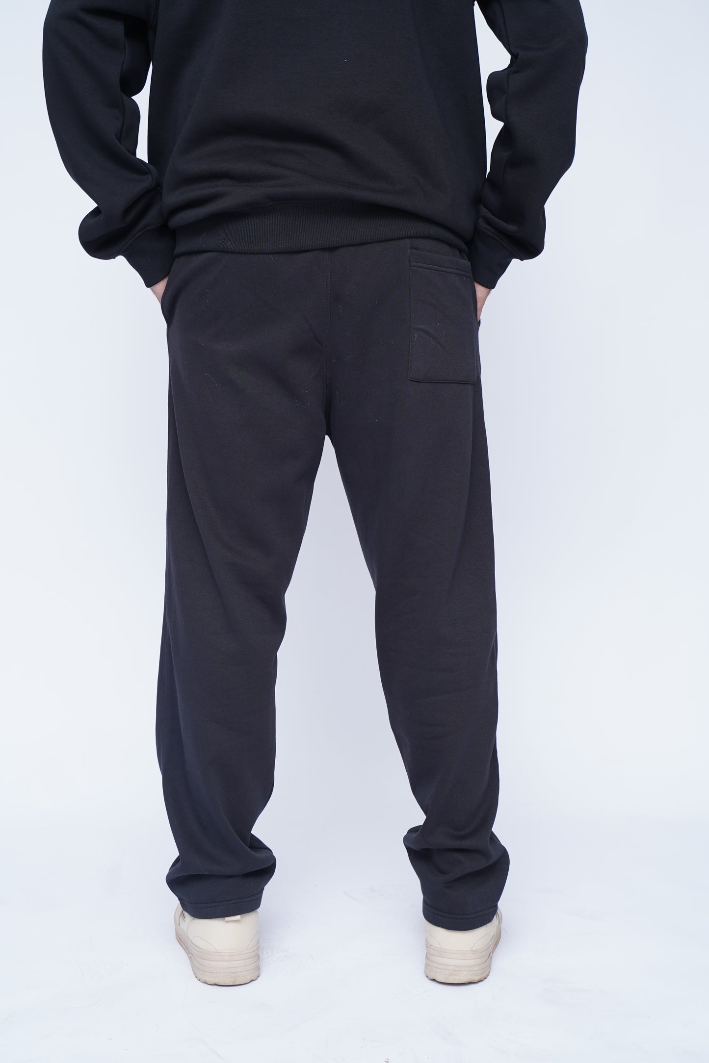 Core Comfort Cotton Pants Black