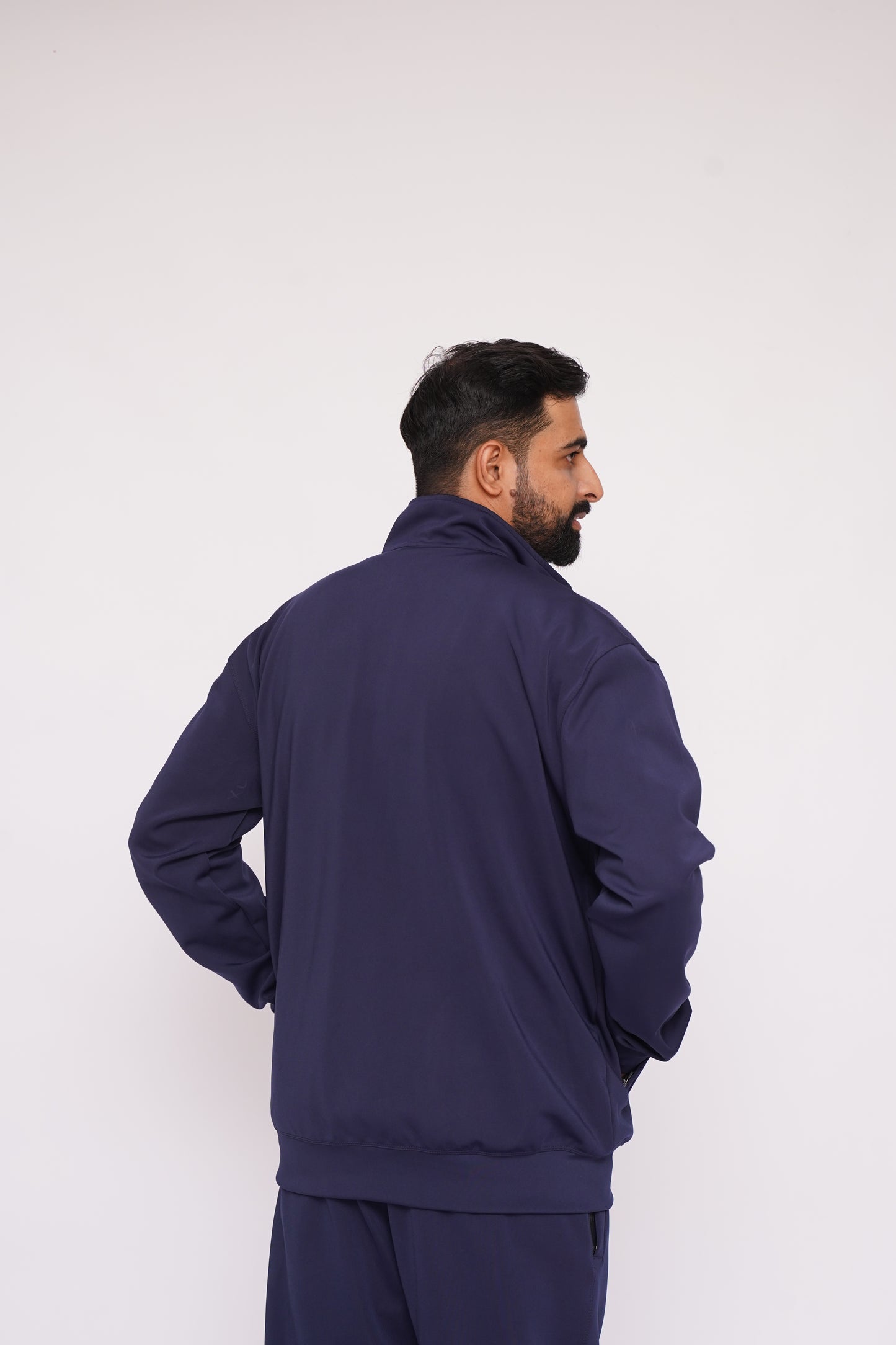 Shozef Performance Zipper Navy