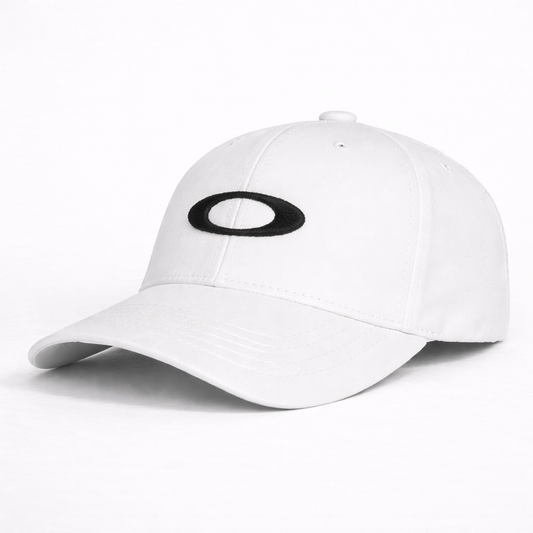 Elite Performance Fitted Cap White