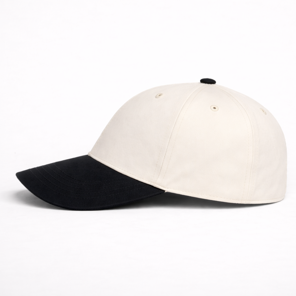 Shozef Fitted Cap off-white