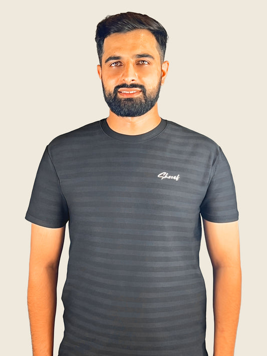 Shozef Elite Dryfit imported Tee - Black