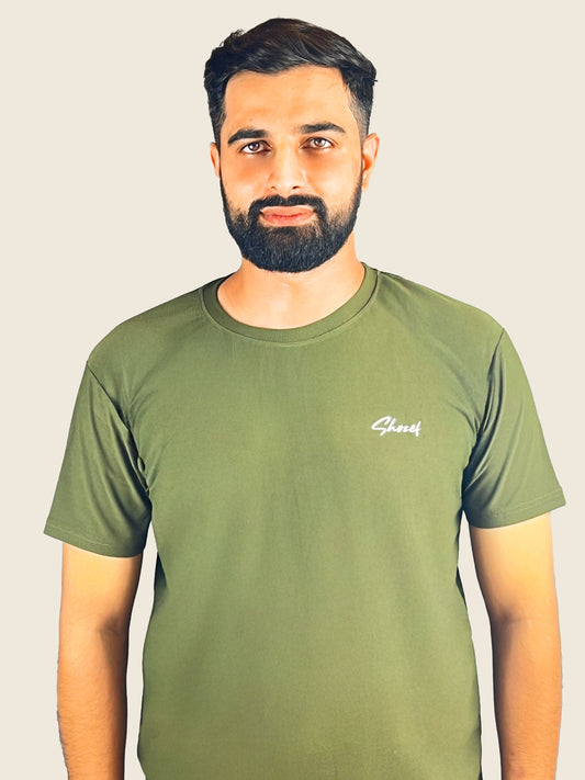 Shozef Elite Dryfit imported Tee - Green