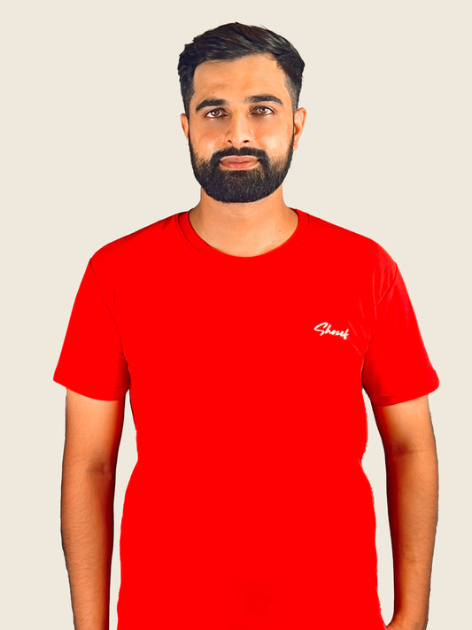Shozef Elite Dryfit imported Tee - Red