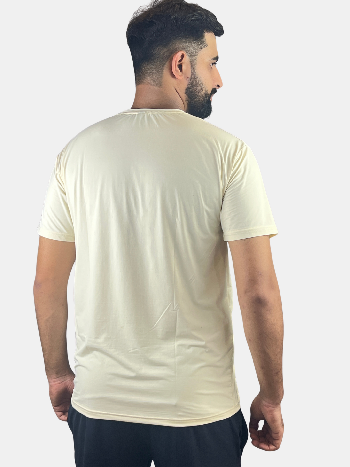 Shozef Elite Dryfit imported Tee -Off White