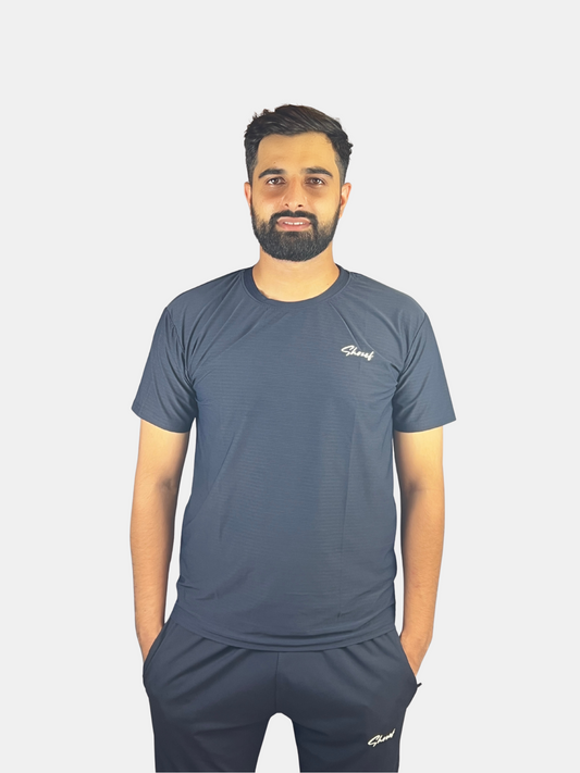 Shozef Elite Dryfit imported Tee - Blue