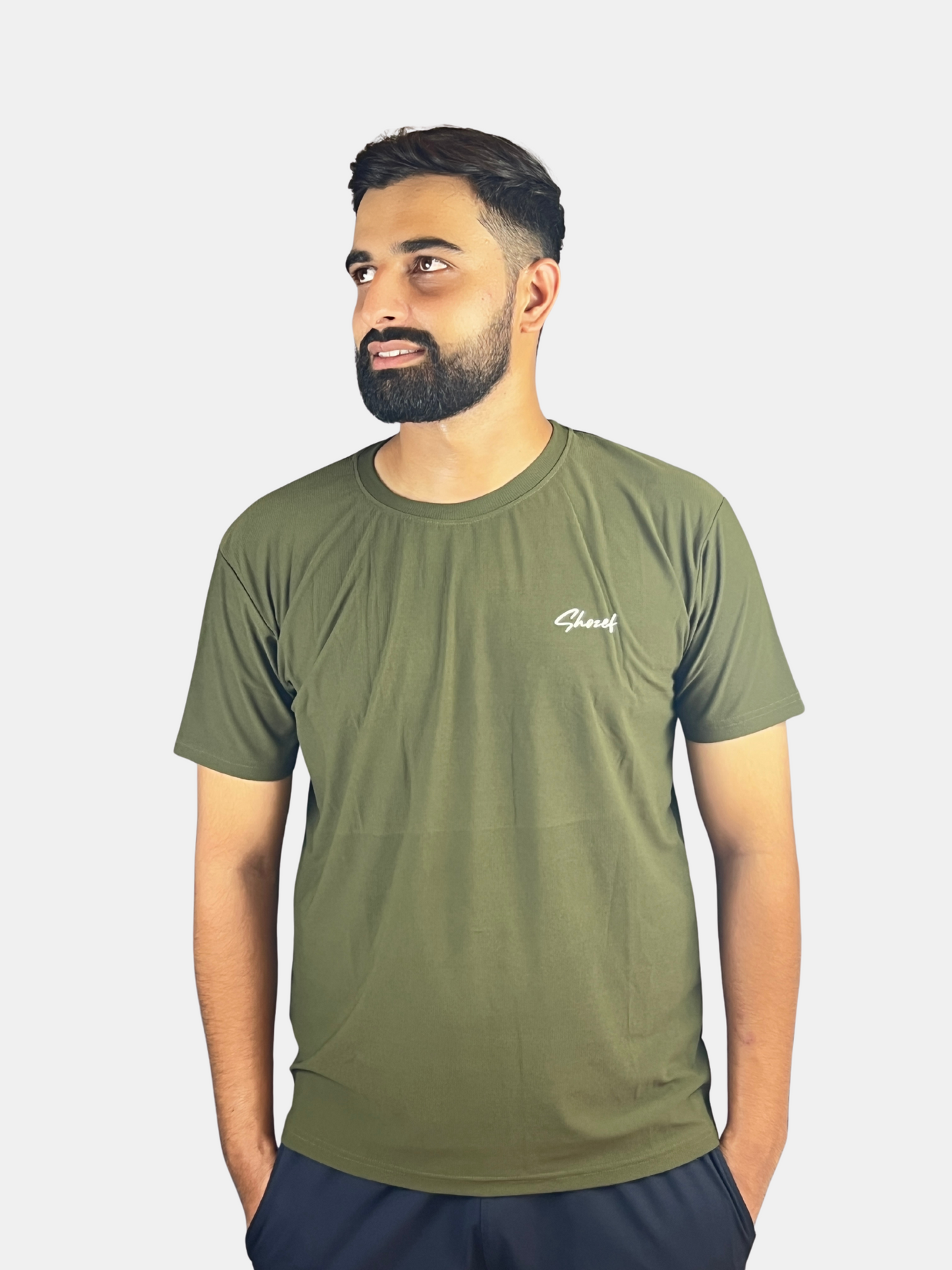 Shozef Elite Dryfit imported Tee - Green