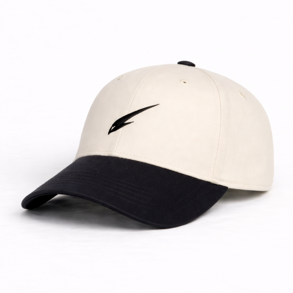 Shozef Fitted Cap off-white
